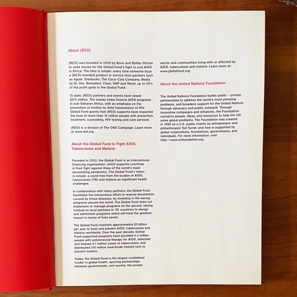 Jony and Marc’s (RED) Auction - Hardcover, Sotheby’s - Picture 8 of 10